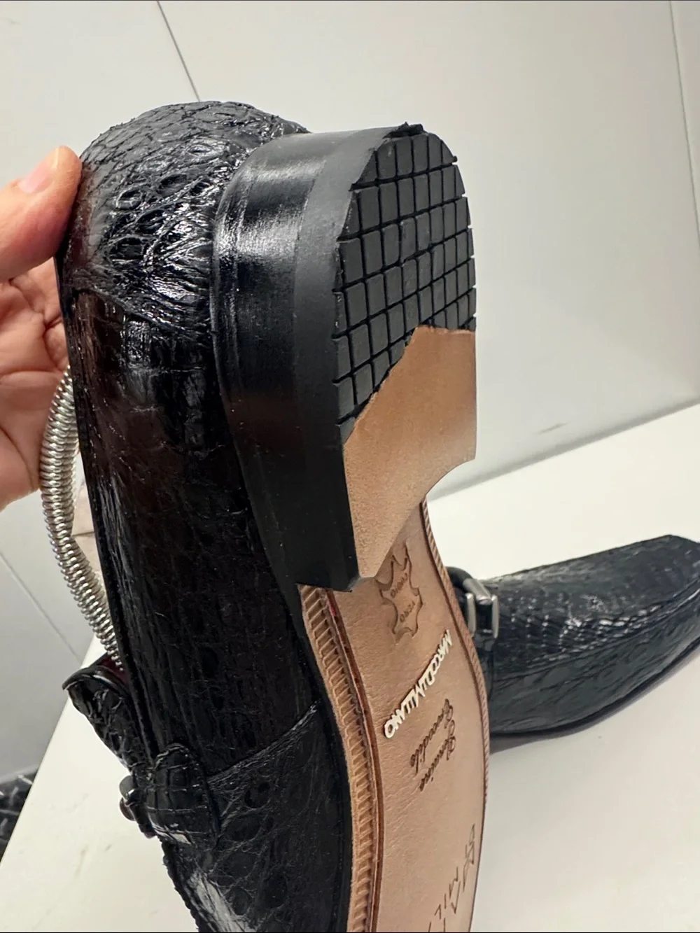 Real genuine crocodile 🐊 Leather Bit Loafers 9.5